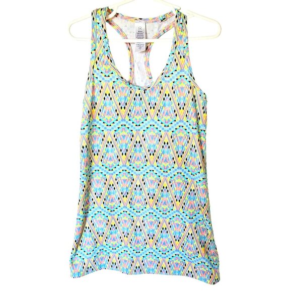 Lululemon Ivivva Tank Top Girls Size 10 Lululemon Athleisure Racerback Stretch B - Picture 1 of 8